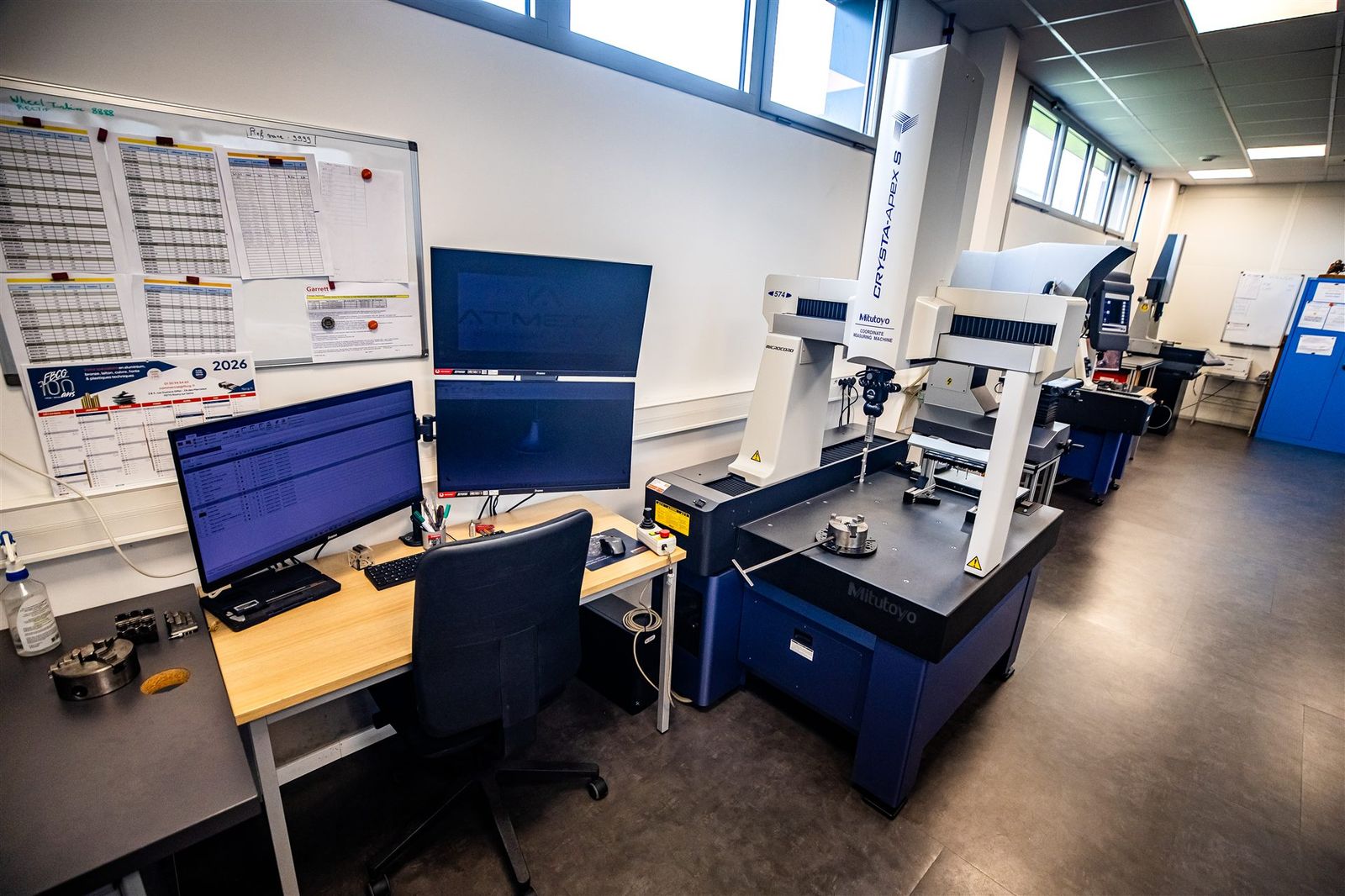 Salle de métrologie ATMECA